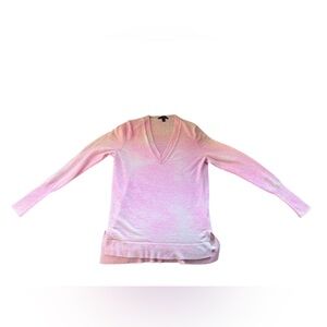 J.Crew 100% Merino Wool Pink Pullover Ombre Sweater Women’s XS Soft Lightweight